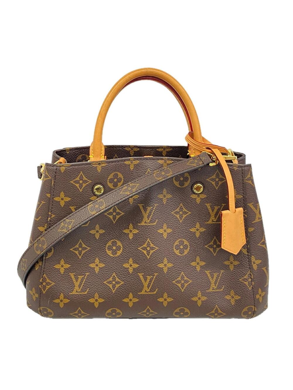 Louis Vuitton Montaigne Handbag Canvas #369251L19B